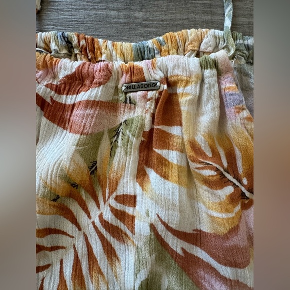 Billabong Del Sur 2 Beach Cover Up Romper Size S - Picture 7 of 8